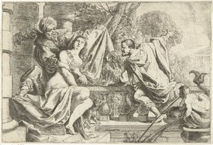 Susanna a starší od Daniel van den Dyck