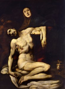 Obraz La Pieta od Daniele Crespiho (1598-1630) Madrid 17. století, Muzeum Prado