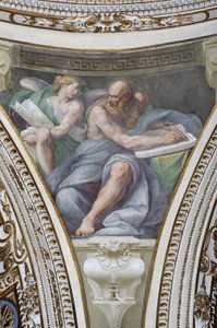 Svatý Matěj (freska) od Daniele Crespi