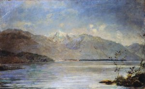 Ascona s výhledem na ostrovy Saint-Leger, Daniele Ranzoni