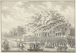 Odjezd Amsterdammerů do Utrechtu, 1787