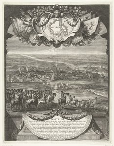 Dobytí Maastrichtu Francouzi 30. června 1673 Mastrich (název na objektu) Grandes Conquêtes du Roi (název série)