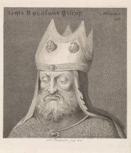 Portrét biskupa Sinte Rycolaus Biscop (název na objektu) od Daniël Veelwaard (I)