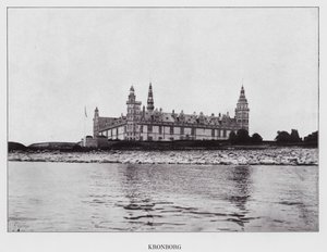 Kodaň: Kronborg (černobílá fotografie)