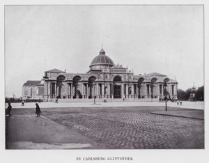 Kodaň: Nový Carlsberg Glyptotek (černobílá fotografie)