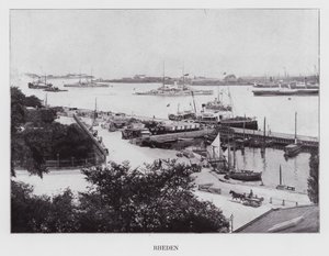 Kodaň / Kodaň: Rheden (černobílá fotografie)