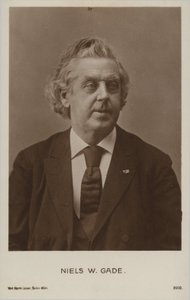 Niels Wilhelm Gade , dánský skladatel, dirigent, houslista, varhaník a pedagog (1817-1890)