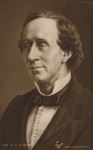 Hans Christian Andersen (1805-1875), dánský spisovatel a básník