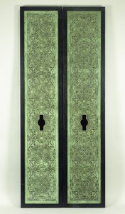Dva výtahové panely, 1894-1895 od Dankmar Adler