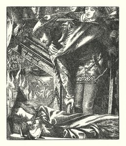 The Lady of Shalott (rytina)