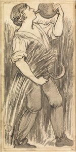 červenec od Dante Gabriel Charles Rossetti