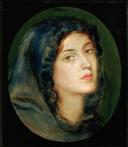 Slečno Burtonová od Dante Gabriel Charles Rossetti