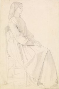 Portrét Elizabeth Siddalové od Dante Gabriel Charles Rossetti
