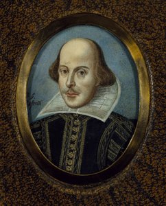 Portrét Williama Shakespeara (1564-1616) par Rossetti, Dante Gabriel (1828-1882), cca 1865 - Akvarel na kartonu - Folger Shakespeare Library od Dante Gabriel Charles Rossetti