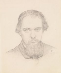 Autoportrét od Dante Gabriel Charles Rossetti