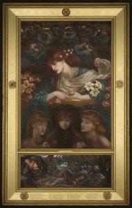 Požehnaný Damozel, 1875-78 od Dante Gabriel Charles Rossetti