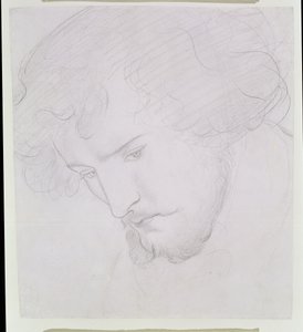 Semeno Davidovo - Studie pro Davida, 1859-1862 od Dante Gabriel Charles Rossetti