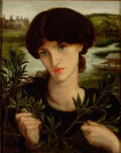 Vodní vrba od Dante Gabriel Charles Rossetti