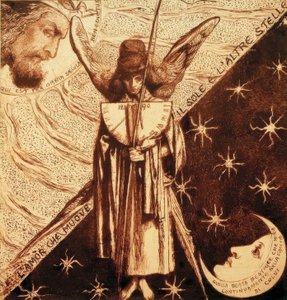 Dantis Láska od Dante Gabriel Charles Rossetti