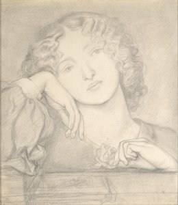 Man Rose, 60. léta 19. století od Dante Gabriel Rossetti