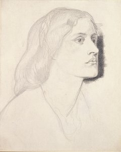 Portrét slečny Ruth Herbert, pravděpodobně 1858 od Dante Gabriel Rossetti