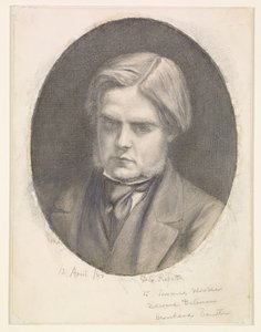 Portrét Williama Holmana Hunta (1827-1910) od Dante Gabriel Rossetti