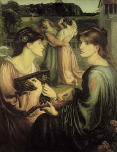 The Bower Meadow od Dante Gabriel Charles Rossetti
