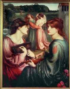 The Bower Meadow od Dante Gabriel Charles Rossetti