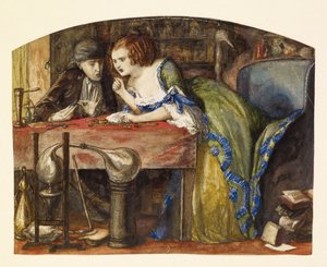 Laboratoř od Dante Gabriel Rossetti