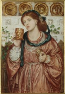 Milující pohár od Dante Gabriel Charles Rossetti