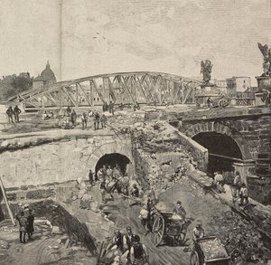 Práce na Ponte Sant