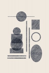 Texturované geometrické tvary od Danushka Abeygoda
