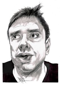 Alessandro Di Battista, 2023 (digitální kresba barevnou tužkou)