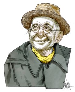 Paul Leautaund , 2011 (digitální kresba barevnou tužkou)