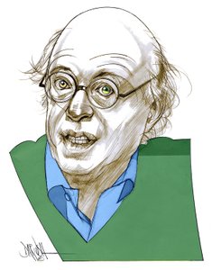 Sennett Richard , 2008 (digitální kresba barevnou tužkou) od Dariush Radpour