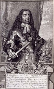 George Monck od David (after) Loggan