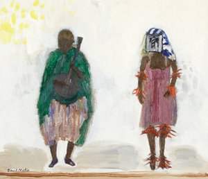 Hudebník a tanečník ze Senegalu od David Alan Redpath Michie