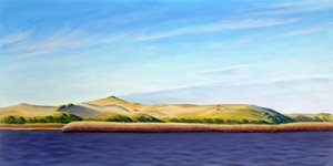 Vjezd do provincie, 2013 (olej na plátně) od David Arsenault