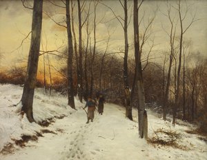 Malvern Woods (olej) od David Bates