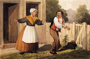 Opilý manžel, asi 1818