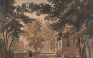 Ulice v Harborne od David Cox