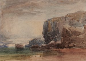 Pobřežní scéna (č. 1 dočasná) od David Cox