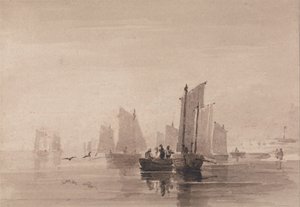 Rybaření u Hastingsu od David Cox
