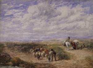 Keep the Left Road, 1854 od David Cox
