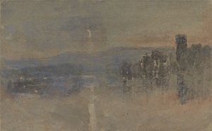 Měsíční krajina od David Cox