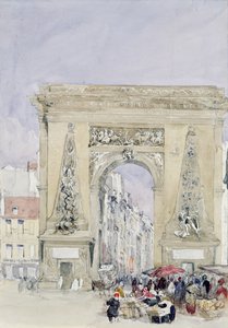 Porte St. Denis od David Cox