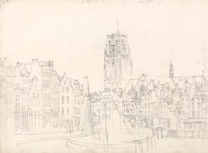 Rotterdam: Kostel sv. Lawrence od David Cox