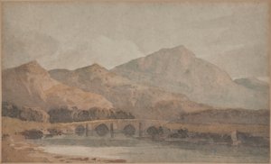 Pohled v severním Walesu od David Cox