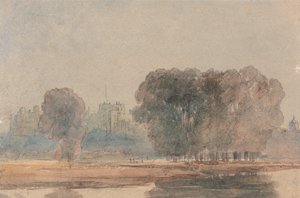 Hrad Windsor z Brocasu od David Cox