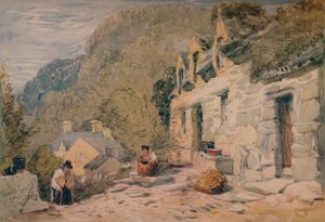 Black Jacks Cottage, Bettws-y-Coed, 1846 od David Cox the elder